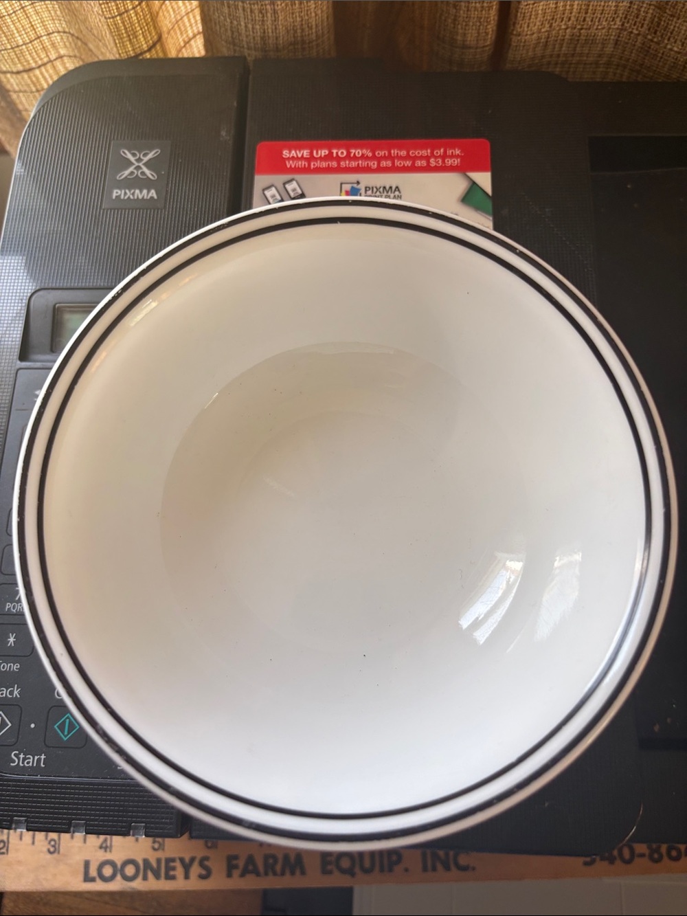 Corelle City Blocks 4 cereal bowls